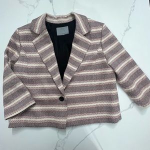 Classiques Entier Women's Crop Blazer 3/4 Sleeve fits like xl. Read description